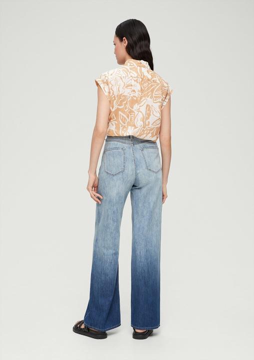 Produktbild s.Oliver Bluse Blusenshirt mit Alloverprint (38)
