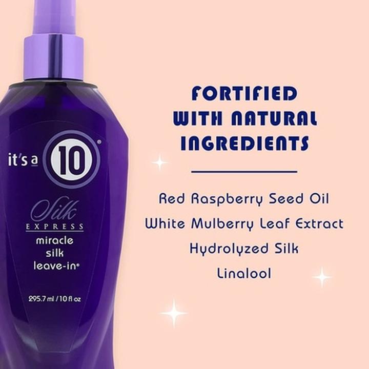 Actual product image It's A 10 Miracle Silk Leave-in 295.7ml/10 oz (295 ml)