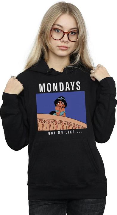 Produktbild Disney Princess Jasmine Mondays Got Me Like Kapuzenpullover (XL)