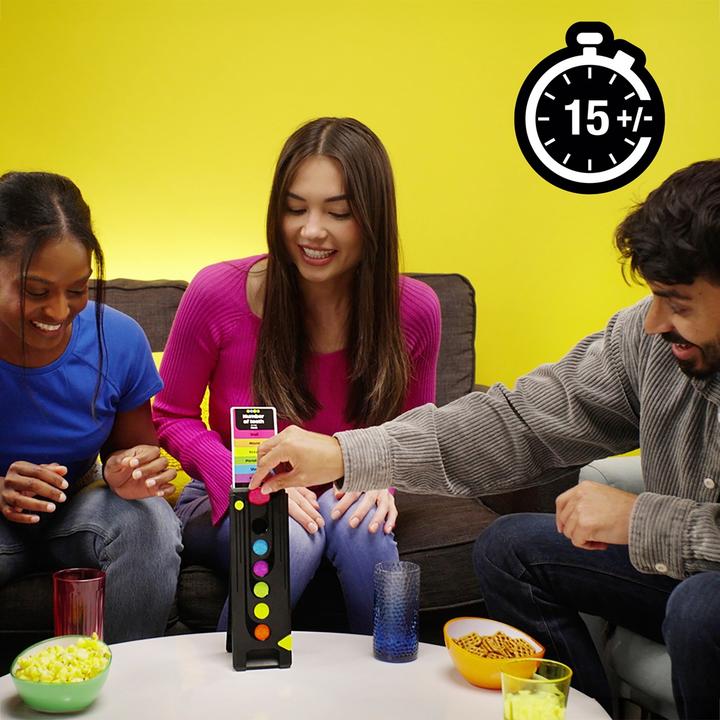 Actual product image Hasbro Dropping or flopping, electronic party game from the makers of Trivial Pursuit (German)