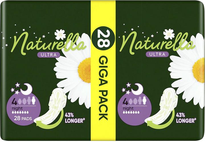 Actual product image Naturella Ultra Night Sanitary Pads 28 pads (28 x)