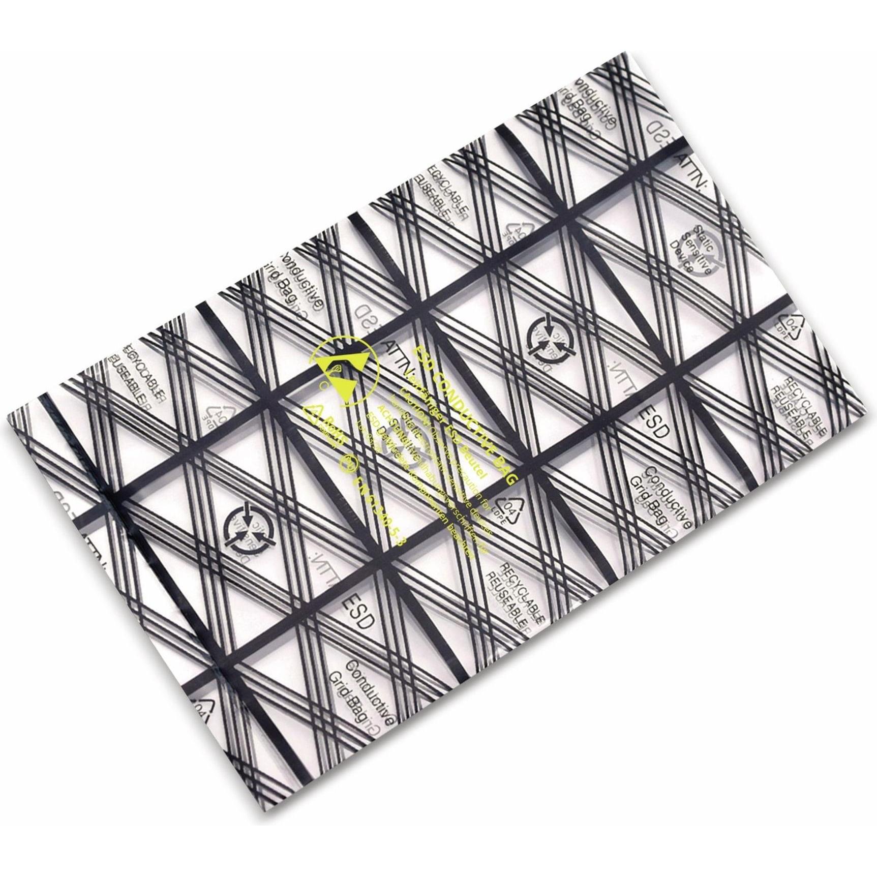 Thumbnail - Quadrios, Verpackungsmaterial, ESD-Beutel (L x B) 75 mm x 125 mm leitfähig ESD-Kennbuchstabe C 10 S (10 Stück)