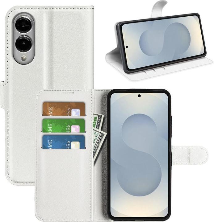 Produktbild Cover-Discount Galaxy S25 Edge - Leder Etui Hülle (Samsung Galaxy S25 Edge)