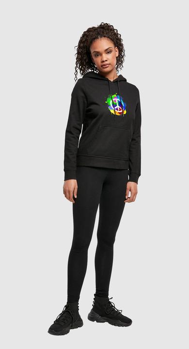 Actual product image Merchcode Ladies Peace - Graffiti Basic Hoody - 161627 (XS)