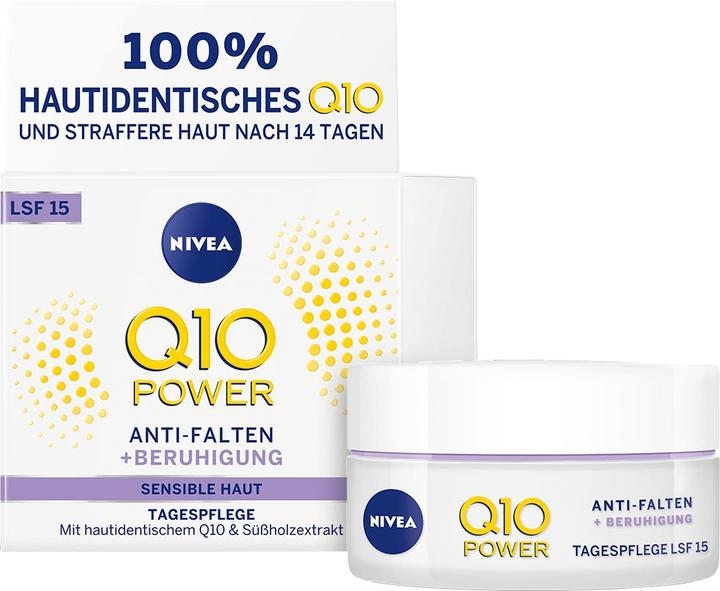 Produktbild NIVEA Anti -Wreckcreme von Q10 pro Tag, SPF 15, 50 ml (50 ml)