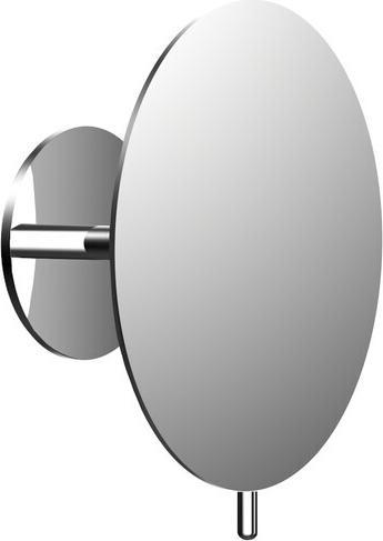 Immagine prodotto Emco Specchio adesivo puro, diametro 200 mm, con maniglia, ingrandimento 3 volte, cromato, 109400134
