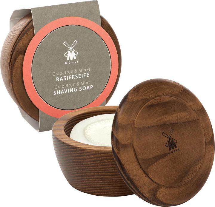 Immagine prodotto Mühle Ciotola di legno con sapone da barba (Sapone da barba)