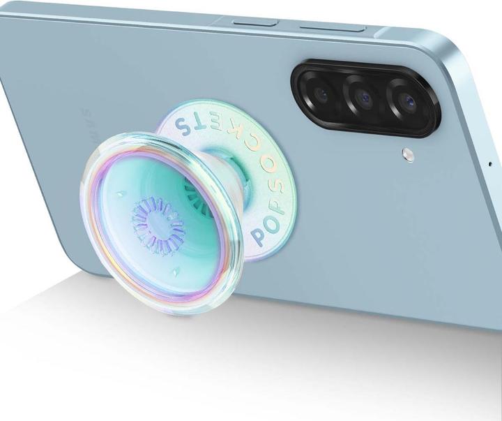 Produktbild PopSockets Clear Iridescent PopGrip