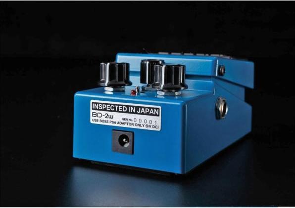 Actual product image BOSS BD-2W effects pedal Expression pedal Black, Blue (Guitar)