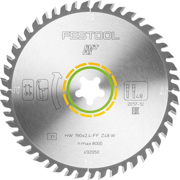 Festool Fine tooth saw blade