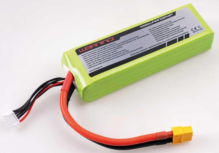 Actual product image Wellpower LIPO AKKU ULTIMA GT II 3300 MAH / 14,8 Volt 4S 40/80C CH5/8 XT-60 (14.80 V, 3300 mAh)