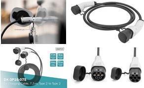 Produktbild Digitus Ladekabel (Typ 2, 11 kW, 16 A, 5 m)