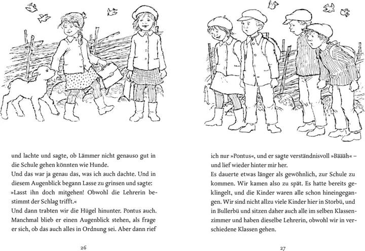 Actual product image Always fun in Bullerbü (German, Astrid Lindgren, 1988)