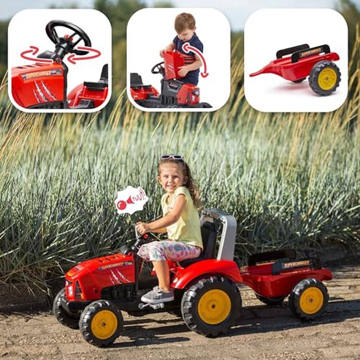 Immagine prodotto Falk Toys Trattore più rimorchio