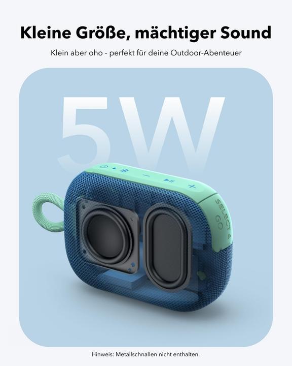 Actual product image soundcore Select 4 Go blue (20 h)