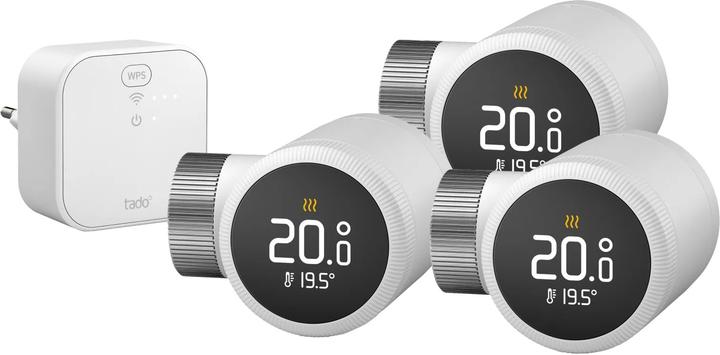 tado° Tado Slimme Radiatorknop X - Startpakket 3-Pack