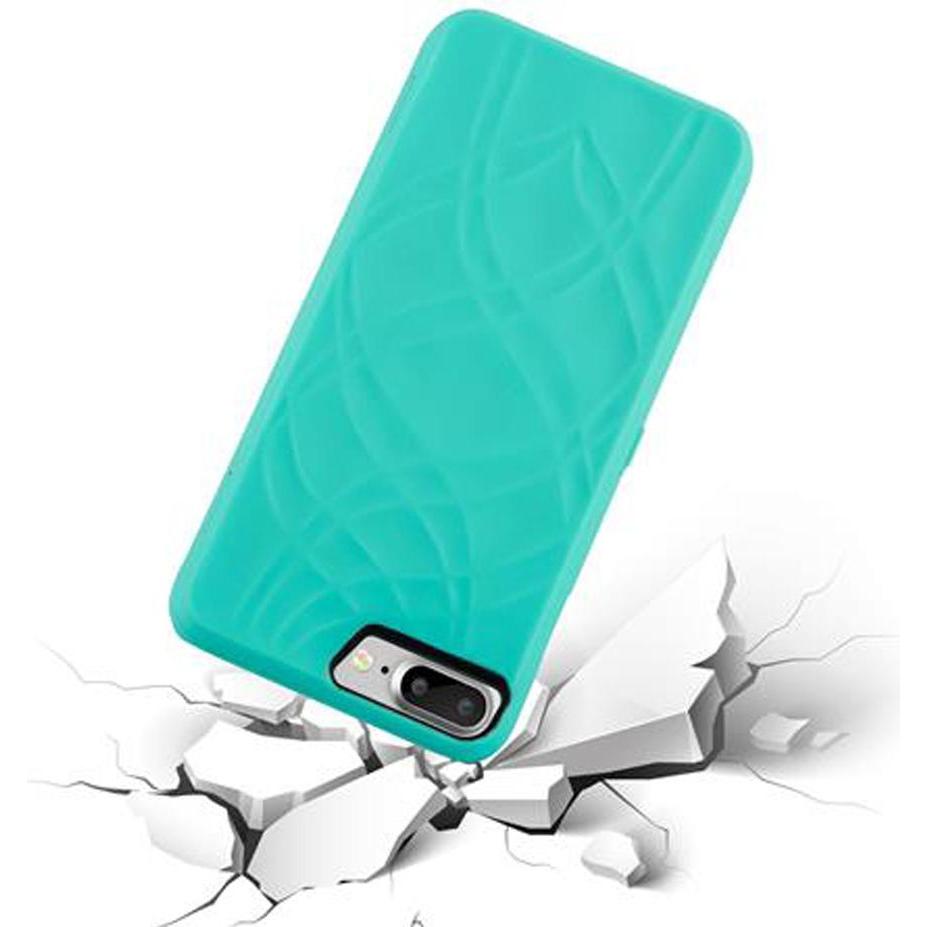 Thumbnail - Cadorabo Hard Cover Mirror Hülle (Apple iPhone 7 Plus), Smartphone Hülle, Türkis