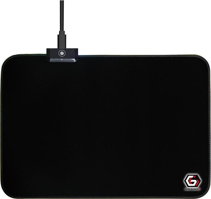 Actual product image Gembird MP-GAMELED-M Mouse Pad Gaming Mouse Pad (M)