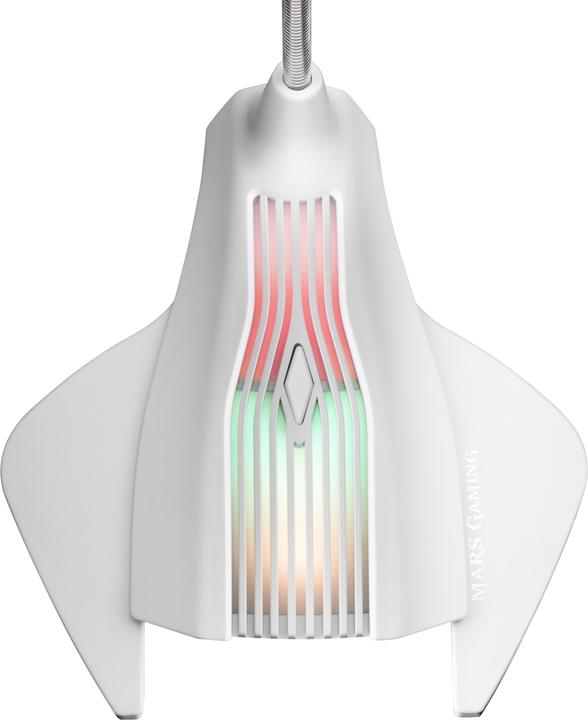 Actual product image Mars Gaming Microphone Sur Pied Mmic RGB (Blanc)