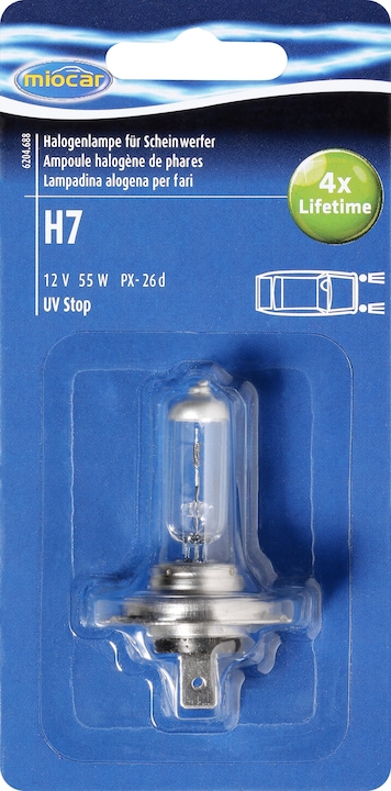 Actual product image Miocar Halogen lamp H7 Longlife (H7)