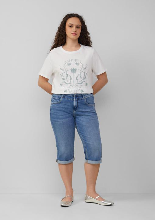 Actual product image S.Oliver Jeans-Hose Jeans / Slim Fit / Mid Rise / Capri Length (48)