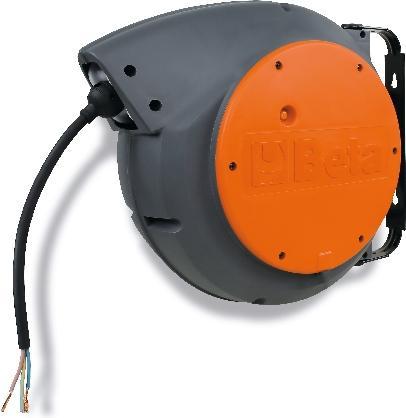 BETA 018450367 1845 Automatische Kabeltrommel 15 m H07RN-F (15 m, 3 mm²)