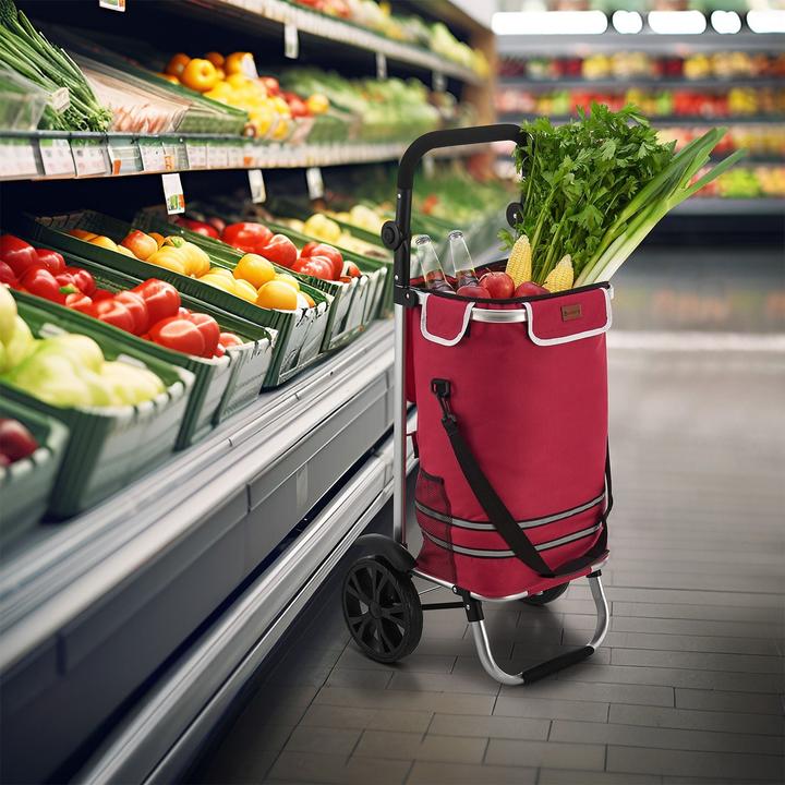 Produktbild Juskys 3in1 Einkaufstrolley