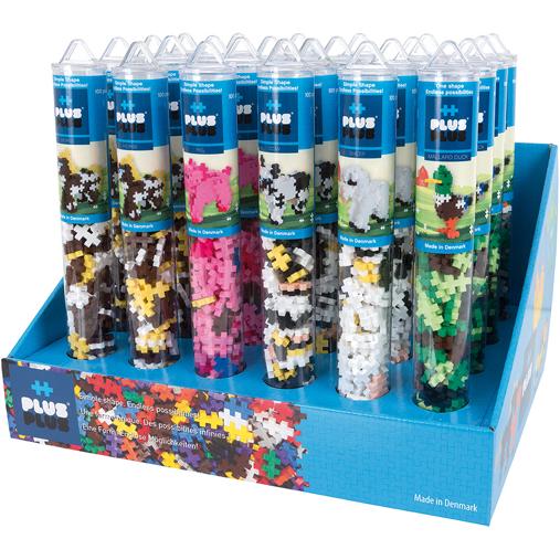 Thumbnail - Plus-Plus Tube Display Farm pcs ass