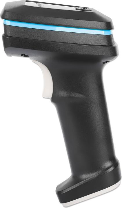 Produktbild Manhattan Kabelloser 2D Long Range LED-Barcodescanner (2D-Barcodes, 1D-Barcodes, QR-Code)