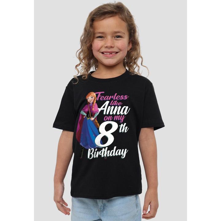 Produktbild Disney Frozen Fearless Like Anna TShirt 8 Geburtstag (128)