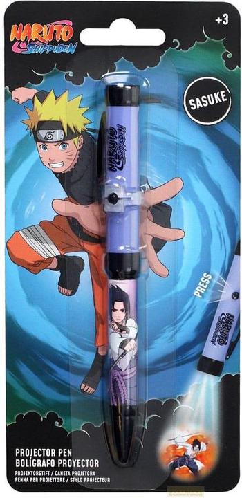 SD Toys Naruto Shippuden Kugelschreiber mit Licht-Projektor Sasuke (1x)