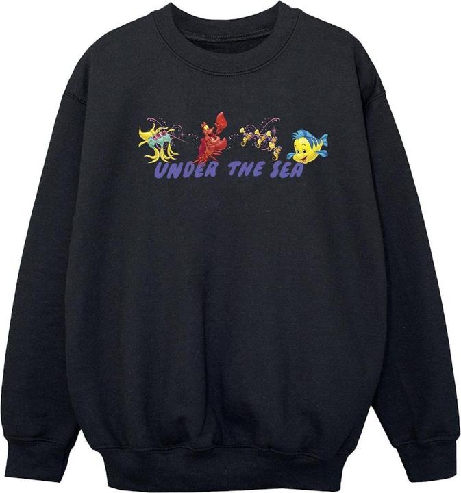 Produktbild Disney The Little Mermaid Under The Sea Sweatshirt Mädchen (128)