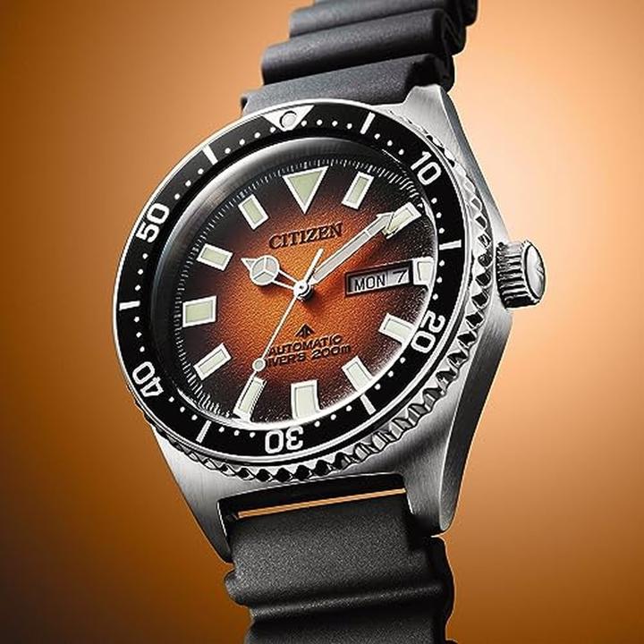 Actual product image Citizen NY0120-01Z Promaster Marine Automatic Mens Watch 41mm 20ATM (Diving watch, Sports watch, Analogue wristwatch, 41 mm)