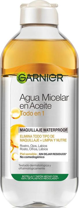 Produktbild Garnier Skin Active Micellar Water Oil (400 ml) (Reinigungstücher Gesicht, 450 g)