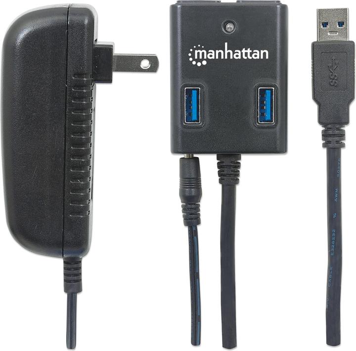 Immagine prodotto Manhattan 162302 (USB-A, 4 porte)