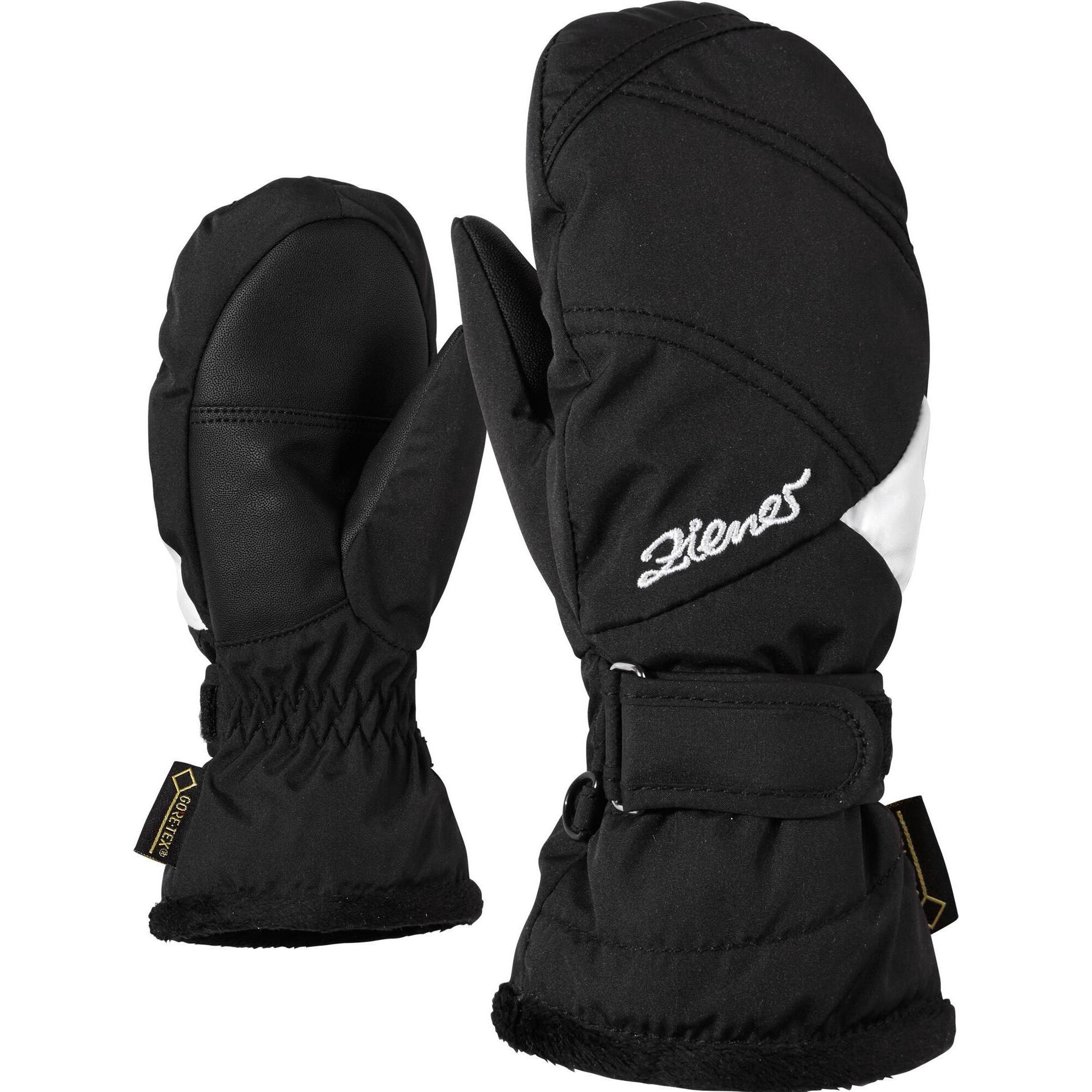 Ziener, Damen, Handschuhe, fäustlinge mädchen lia gtx, Schwarz, (7.5)