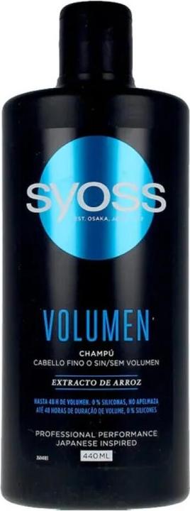 Produktbild Syoss Men Volumen Shampoo 440 ml (440 ml, Flüssiges Shampoo)