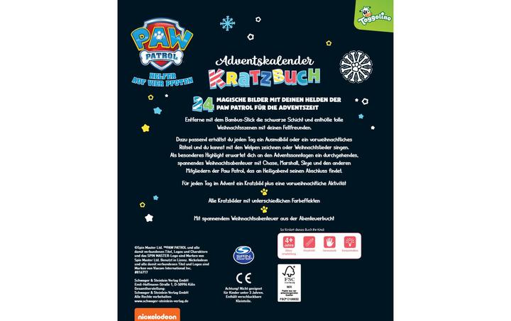 Nutritional values and ingredients Paw Patrol