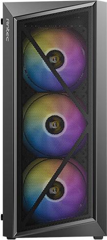Image du produit Antec Boitier Moyen Tour Atx Ax67 RGB Avec Panneau Vitré (Noir) (ITX, mATX, ATX)