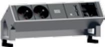 Actual product image Bachmann DESK2 - 2xSchuko, 1xUSB & (2 x, CEE 7/3, 0.20 m)