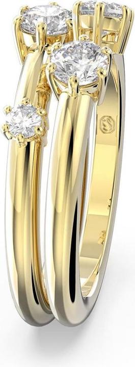 Produktbild Swarovski Constella Ring Set Gold (52)