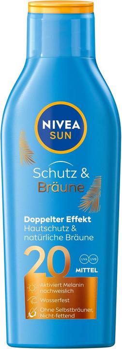 Immagine prodotto NIVEA Protezione solare e bronzo (Crema solare, SPF 20, 200 ml, 150 g)