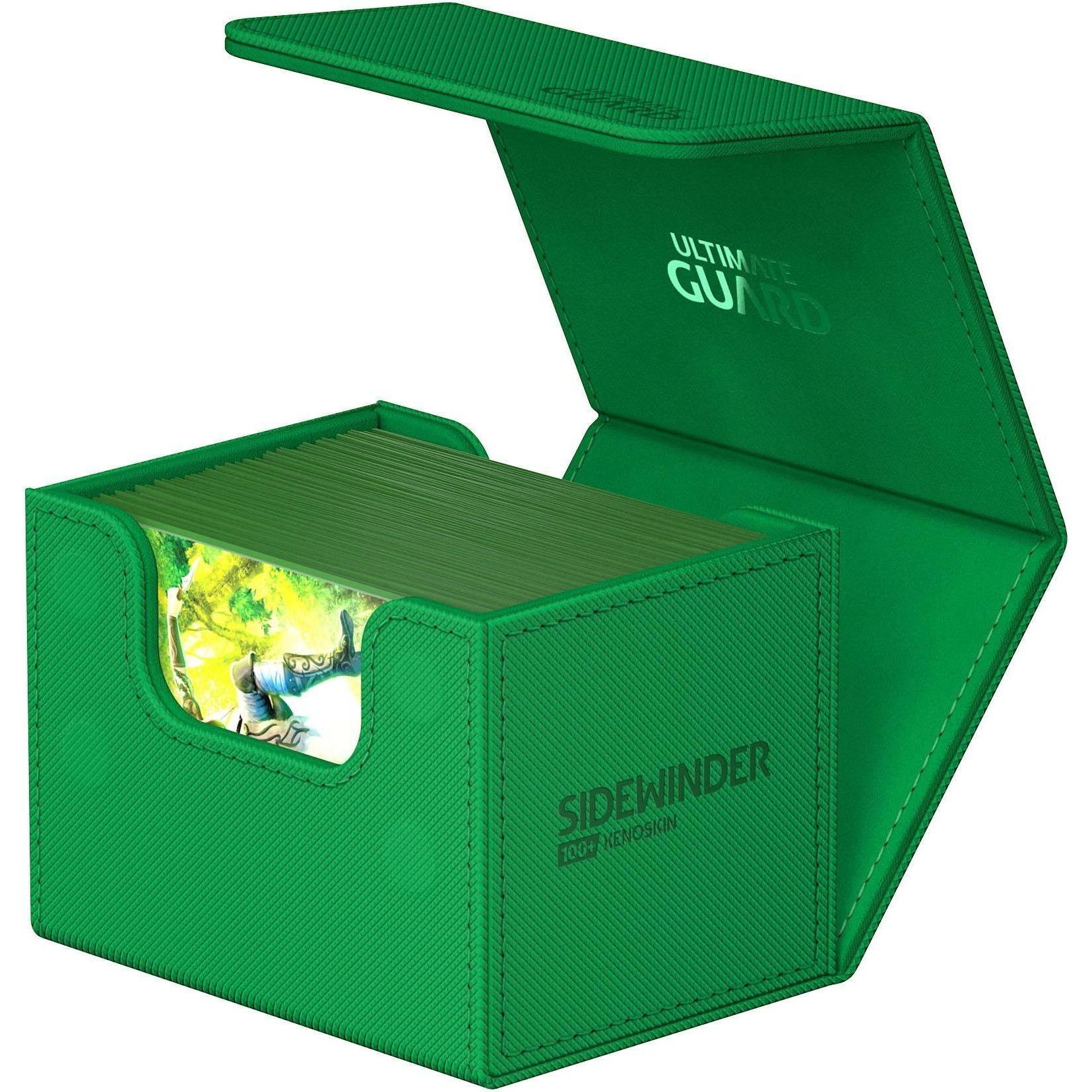 Thumbnail - Ultimate Guard UGD011214 - Sidewinder 100+ XenoSkin Monocolor, Grün