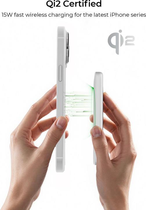 Actual product image Aukey Mag Fusion Slim (10000 mAh, 20 W, 36 Wh)