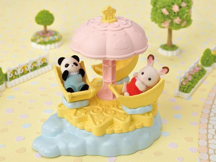 Actual product image Sylvanian Families Baby Star Carousel