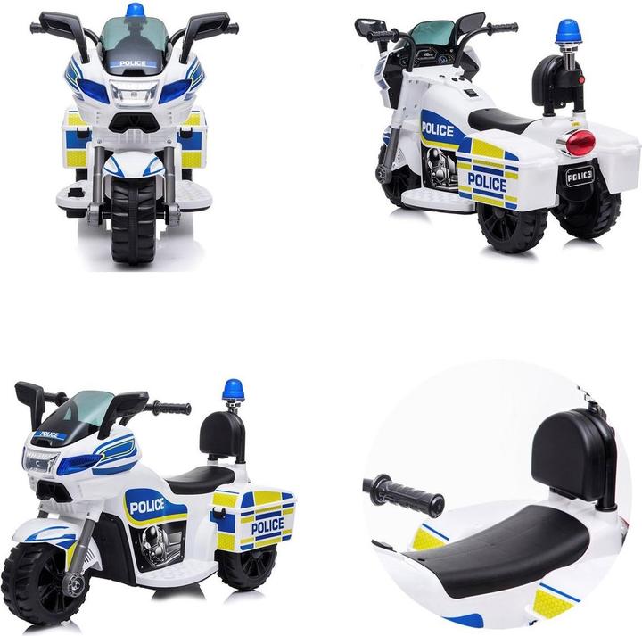 Image du produit Chipolino Moto électrique enfants Police (7.20 V)