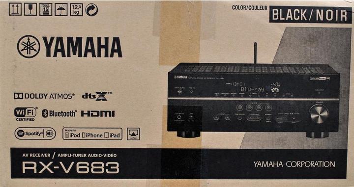 Actual product image Yamaha Rx-V683 (7.2 channels, FM, AM)