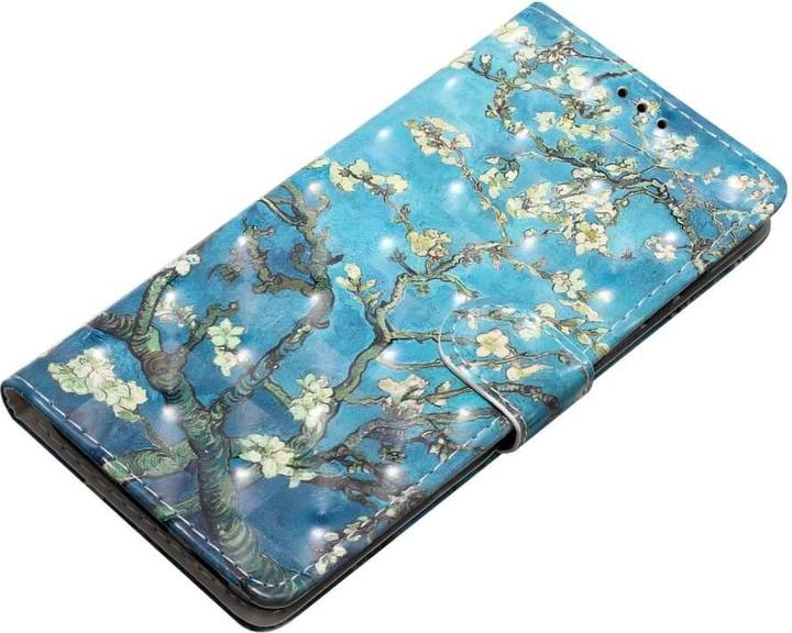 Produktbild Cover-Discount Galaxy A55 - Etui Glitzer Effekt Blüten (Samsung Galaxy A55)