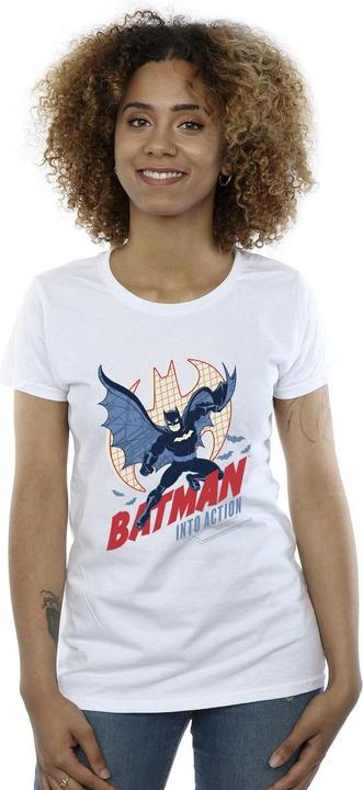 Produktbild Batman Into Action TShirt aus Baumwolle