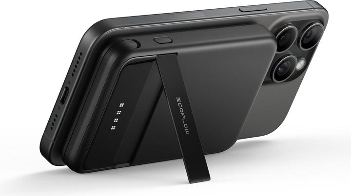 Produktbild EcoFlow RAPID magnetische Powerbank, 5000mAh, (schwarz). (5000 mAh, 30 W, 18.50 Wh)